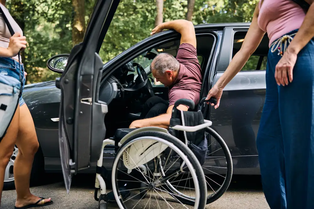 Disabled ride service with wheelchair in Dallas TX area