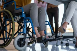 Wheelchair Accessible Ride Services in Dallas, TX by Elite Community Transportation providing safe and reliable transportation for individuals with mobility challenges.
