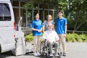 Wheelchair Accessible Ride Services in Rockwall, TX by Elite Community Transportation providing safe and dependable transportation for individuals with mobility needs.